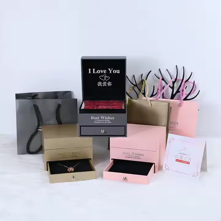 Paper Jewelry Box Supplier Offering Custom Logo Packaging for Accessories