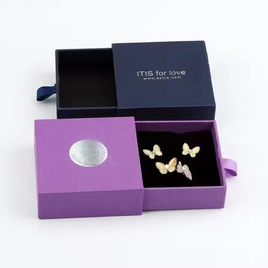 Paper Jewelry Box Supplier Offering Custom Logo Packaging for Accessories