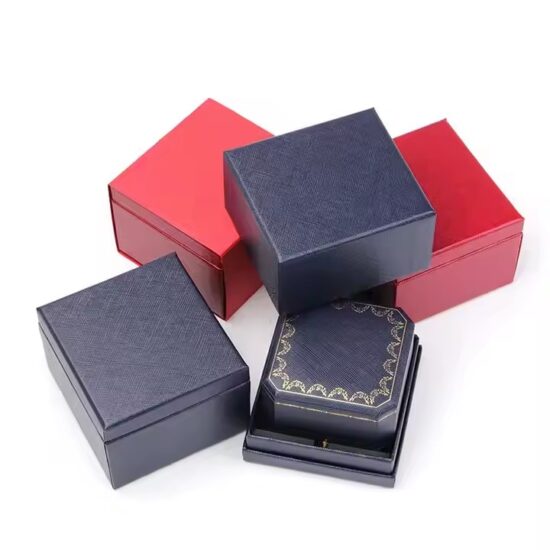 Custom Leather Jewelry Gift Box for Wholesale with Compartments