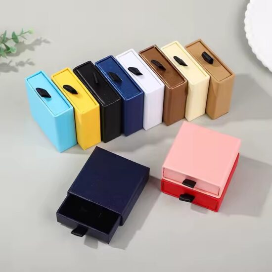 Wholesale Custom Paper Jewelry Boxes in Multiple Styles and Colors