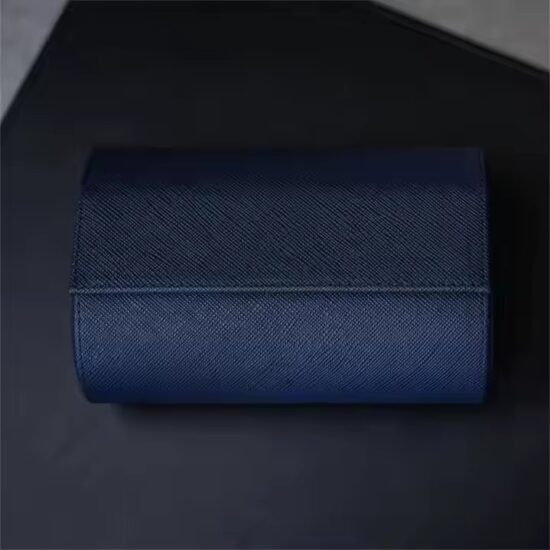 Custom Logo Luxury Real Leather Jewelry Box for Rings and Earrings