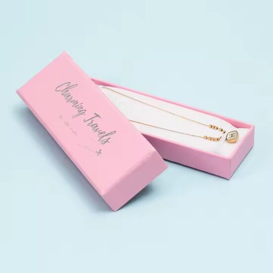 Custom Logo Luxury Paper Jewelry Boxes for Elegant Accessory Packaging