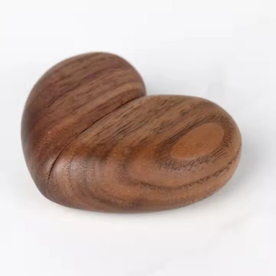 Luxury wooden jewelry organizer with compartments for rings and watches