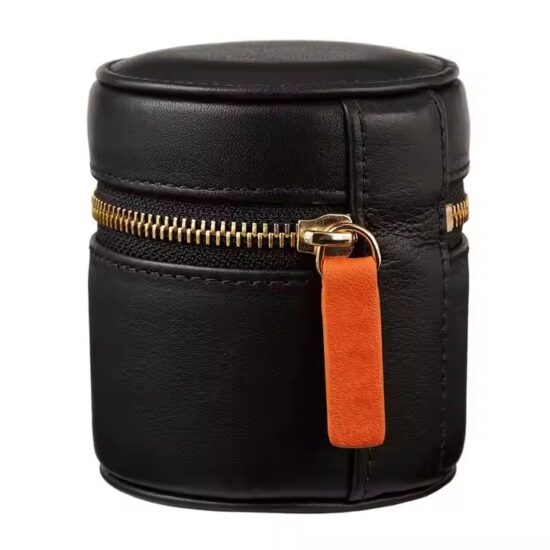 Custom Logo Luxury Travel Genuine Leather Jewelry Box for Women