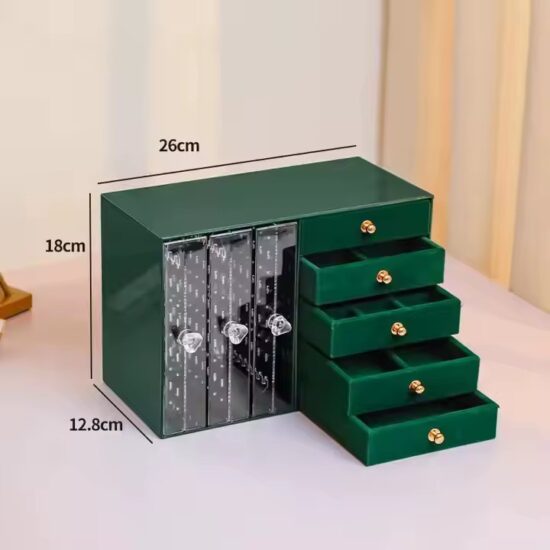 Custom Transparent Luxury Acrylic Jewelry Storage Box