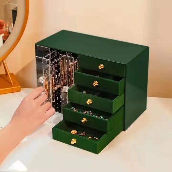 Custom Transparent Luxury Acrylic Jewelry Storage Box