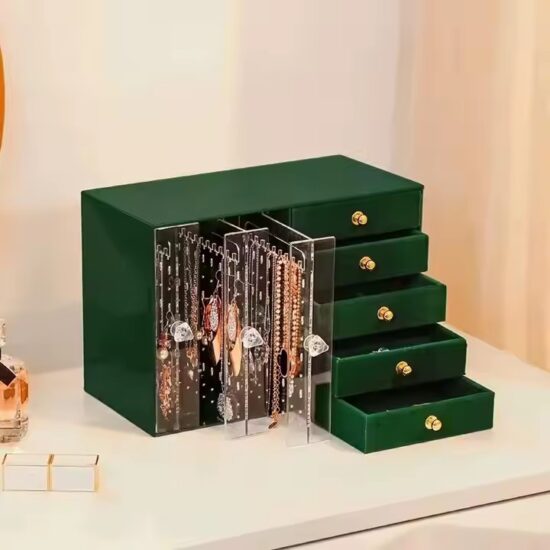 Custom Transparent Luxury Acrylic Jewelry Storage Box