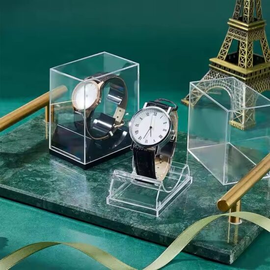 Best-Selling Transparent Acrylic Watch Box for Retail Display