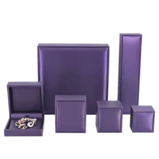 PU Leather Jewelry Storage Box with Custom Logo