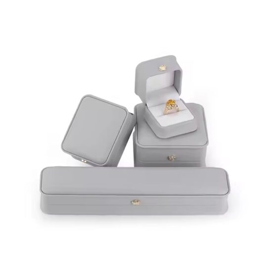 PU Leather Jewelry Storage Box with Custom Logo