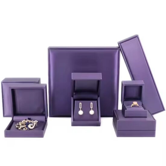 PU Leather Jewelry Storage Box with Custom Logo