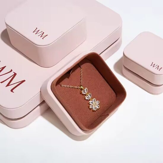 PU Leather Jewelry Box for Rings Bracelets Earrings and Necklaces