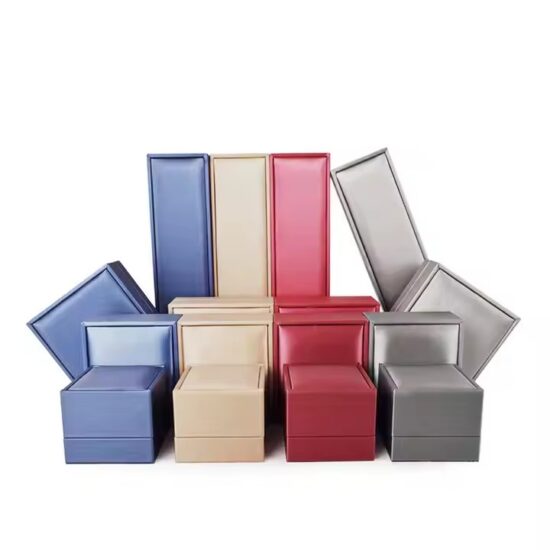 Best-Selling PU Leather Jewelry Box with Velvet Interior
