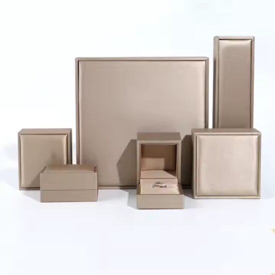 Best-Selling PU Leather Jewelry Box with Velvet Interior