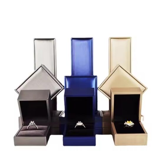 Best-Selling PU Leather Jewelry Box with Velvet Interior