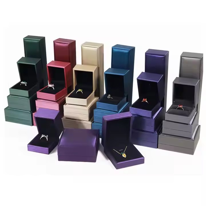 Best-Selling PU Leather Jewelry Box with Velvet Interior