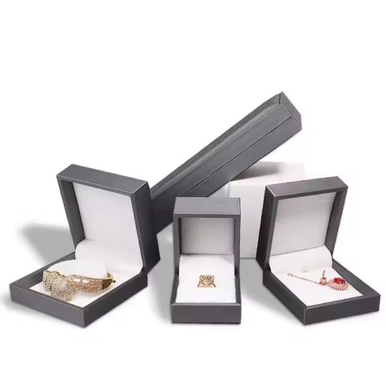Best-Selling PU Leather Jewelry Box with Velvet Interior