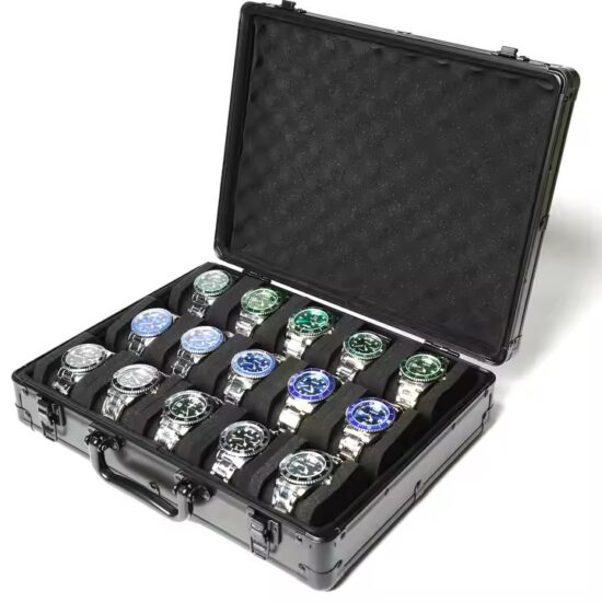 Best-Selling Metal Watch Storage Box with Durable Design