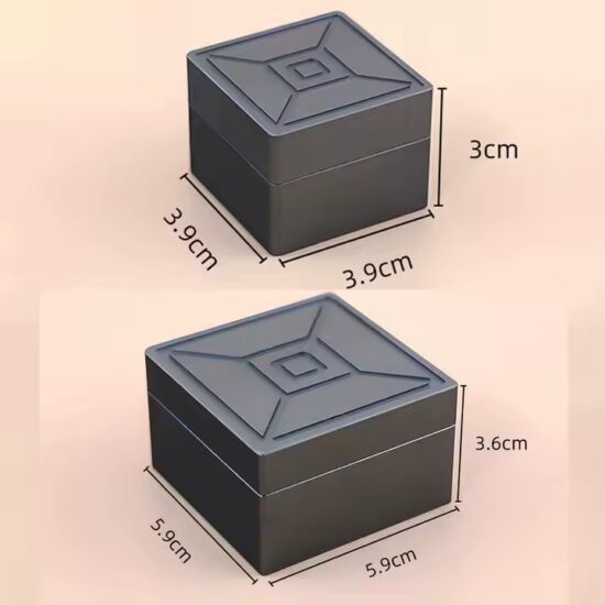Custom Metal Jewelry Storage Box for Rings, Earrings, Necklaces, Bracelets