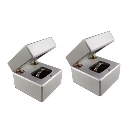Custom Metal Jewelry Storage Box for Rings, Earrings, Necklaces, Bracelets