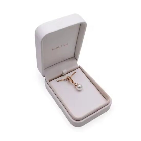 Custom Logo PU Leather Luxury Jewelry Box for Storage