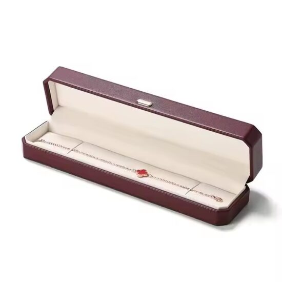Unique Custom PU Leather Jewelry Box with Luxury Finish