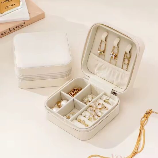 Best-Selling Women’s Wedding Gift Travel Jewelry Box with Elegant Design
