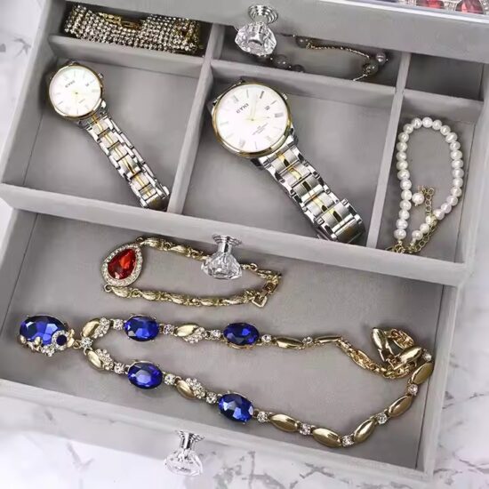 Luxury Acrylic Jewelry Box with Elegant Design