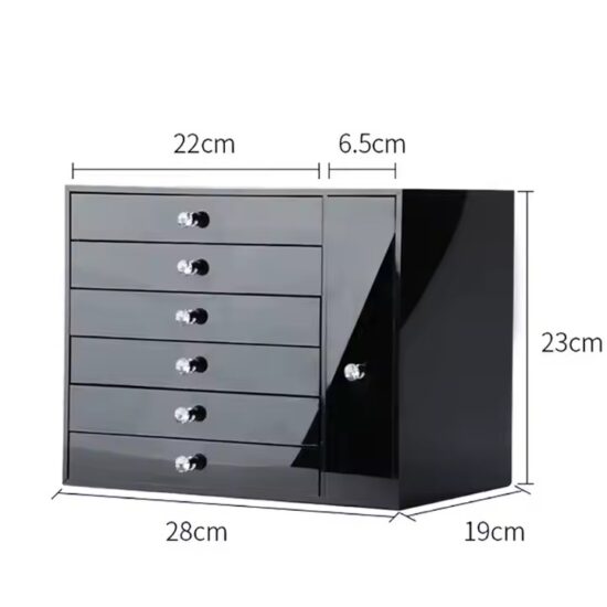 Clear Acrylic Jewelry Box with Modern Design