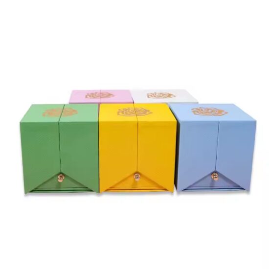 Custom Clear Acrylic Jewelry Box with Compartments